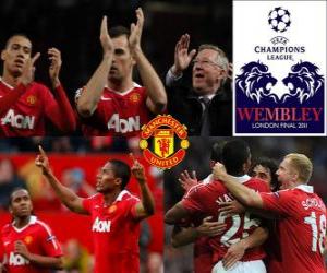 yapboz Manchester United Şampiyonlar Ligi 2010-11 ve finale
